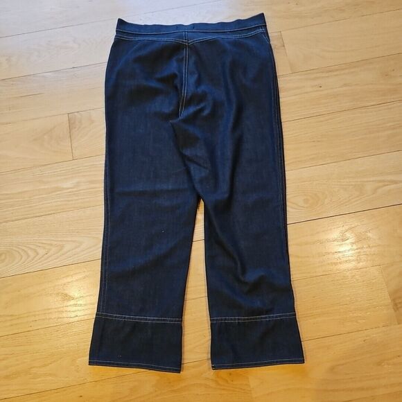 Dorabella Basic Chic Stretch Denim/Cotton Twill, Dark Blue Ankle,‎ Rhinestone 44 - Picture 2 of 15